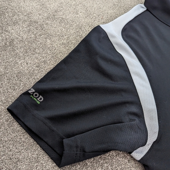 IZOD black golf Tshirt for men size Large - Picture 2 of 7